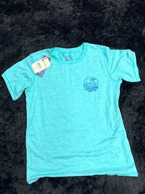 Salt Life Short Sleeve Tee - Turquoise Blue